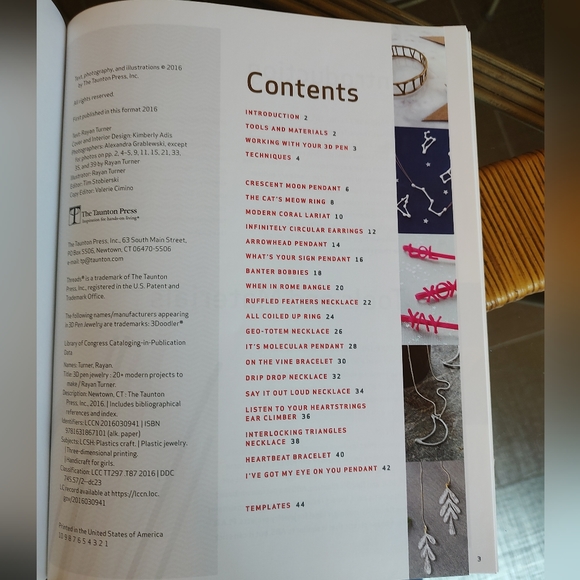 3D Pen Jewelry Crafting Book - Picture 2 of 3